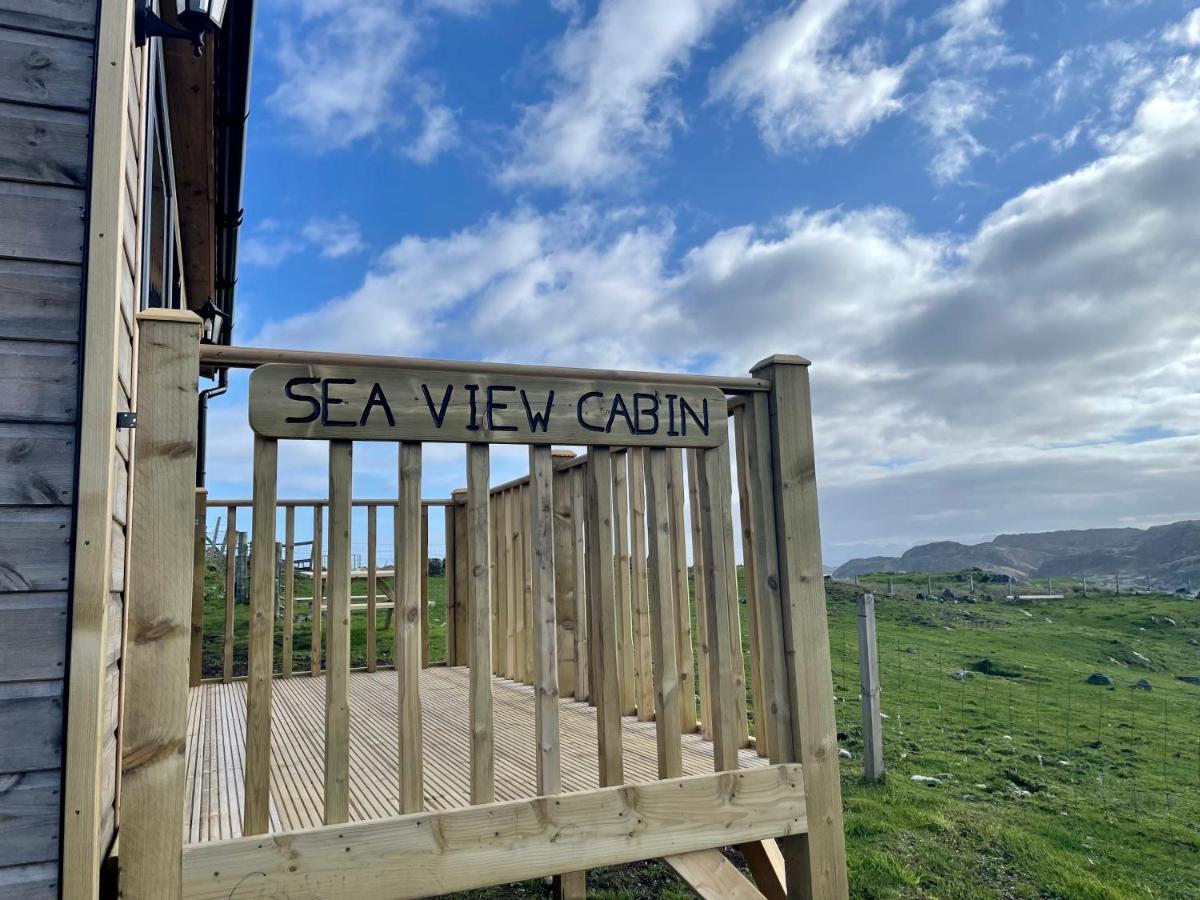 Sea View Cabin Clashnessie Exterior foto