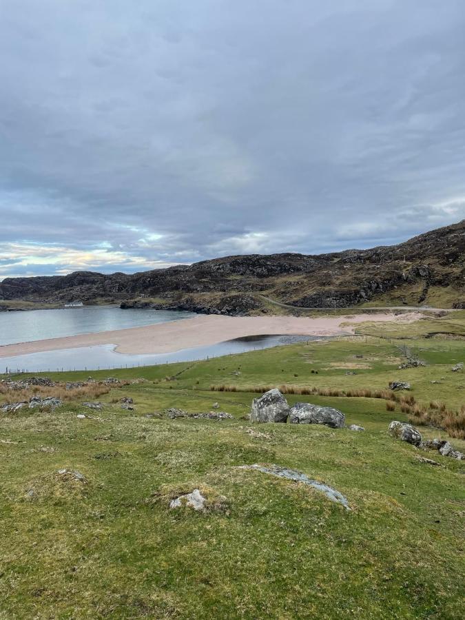 Sea View Cabin Clashnessie Exterior foto