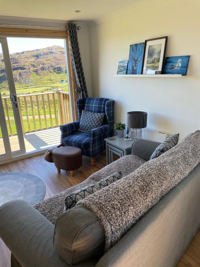 Sea View Cabin Clashnessie Exterior foto